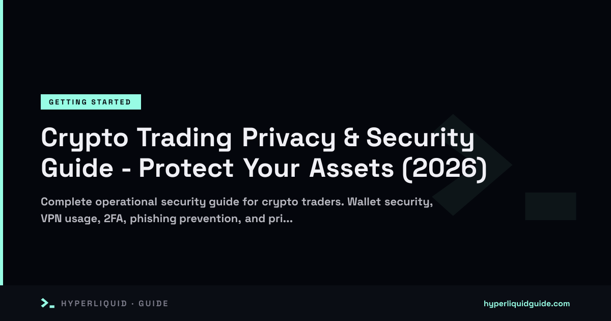 Crypto Trading Privacy & Security Guide - Protect Your Assets (2026 ...