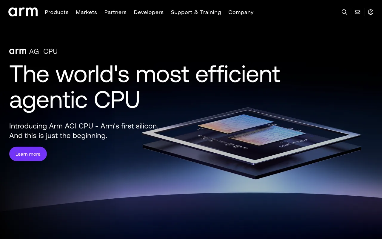 Arm Holdings (ARM) official company website — the underlying asset behind the ARM HIP-3 perpetual on Hyperliquid
