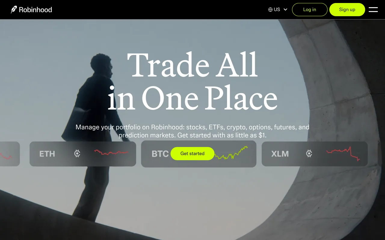 Robinhood Markets (HOOD) official company website — the underlying asset behind the HOOD HIP-3 perpetual on Hyperliquid