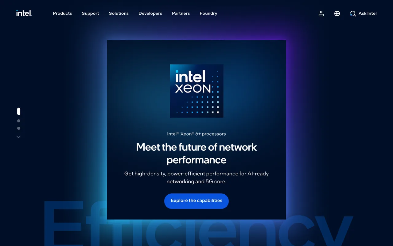 Intel Corp (INTC) official company website — the underlying asset behind the INTC HIP-3 perpetual on Hyperliquid
