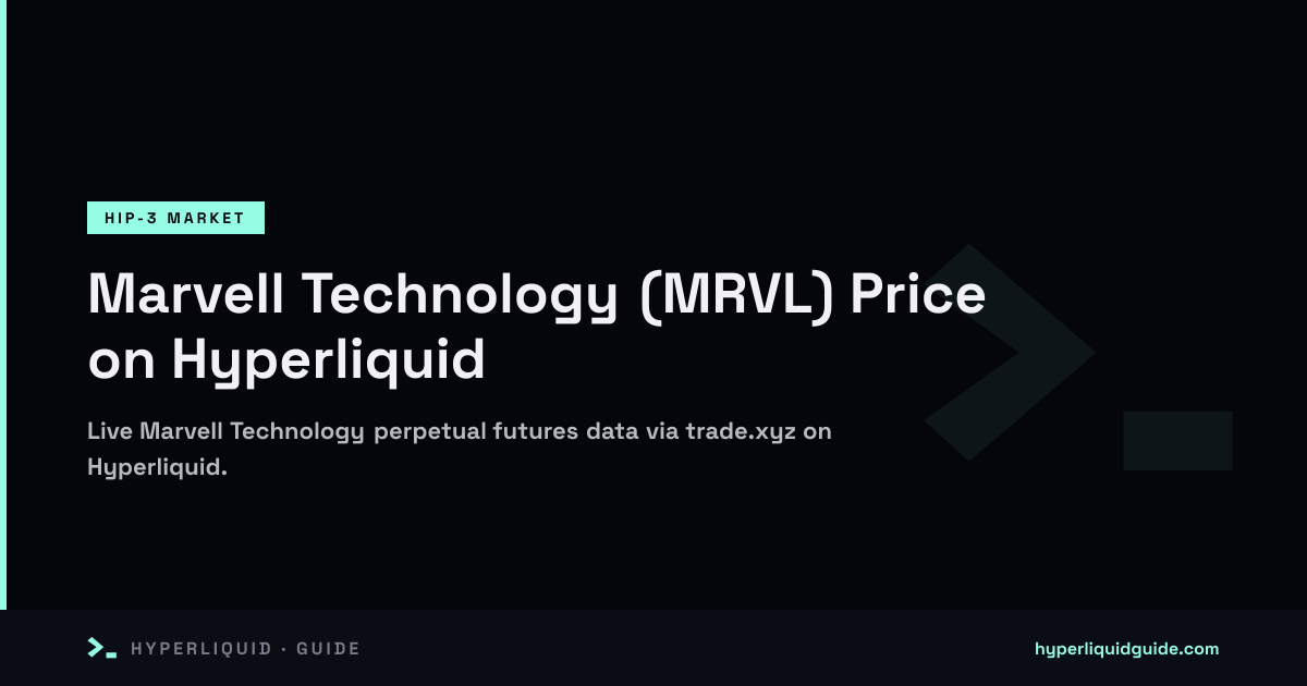 MRVL (MRVL) on Hyperliquid: Live Price, Specs & How to Trade ...